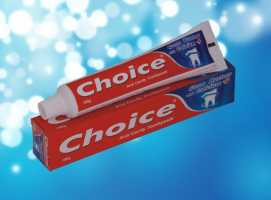 Choice anti-cavity tooth paste