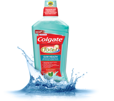 Colgate total mouthwash for gum health