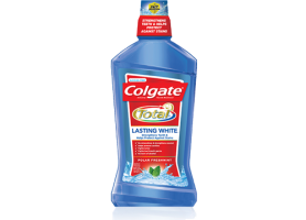 Colgate lasting white mouthwash