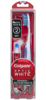 Colgate optic white toothbrush with whitening