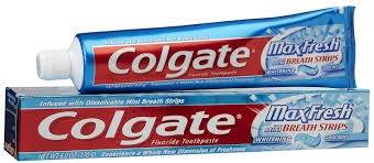 Colgate max-fresh toothpaste