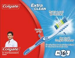 Colgate extra-clean toothbrush