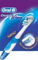 Oral-b cross-action toothbrush