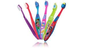 Close-up kids toothbrush