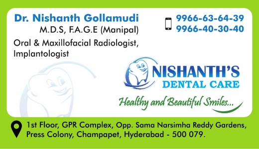 Nishanths Dental Care - Banner 2