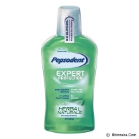 Pepsodent mouthwash herbal naturals